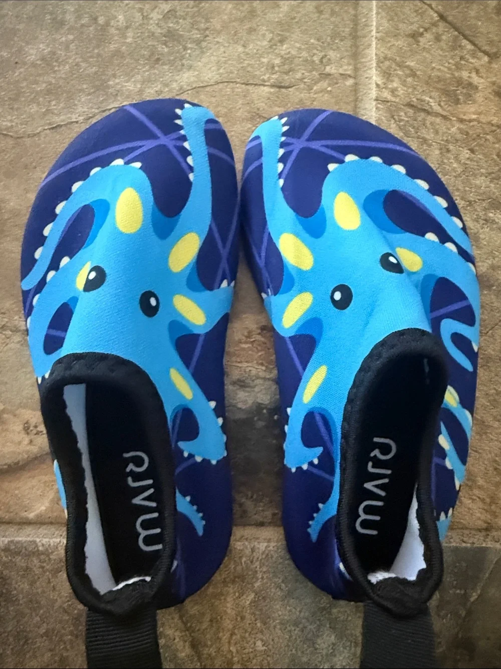 Mavi Kids Blue & Green Sea Creature Water Shoes - Trio Pack